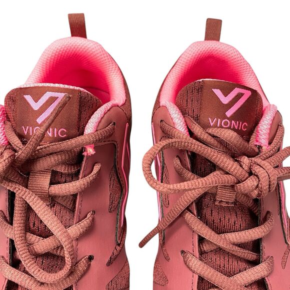 Vionic Womens Brisk Miles Lace-Up Active Sneaker US 9 Pink - Picture 5 of 16